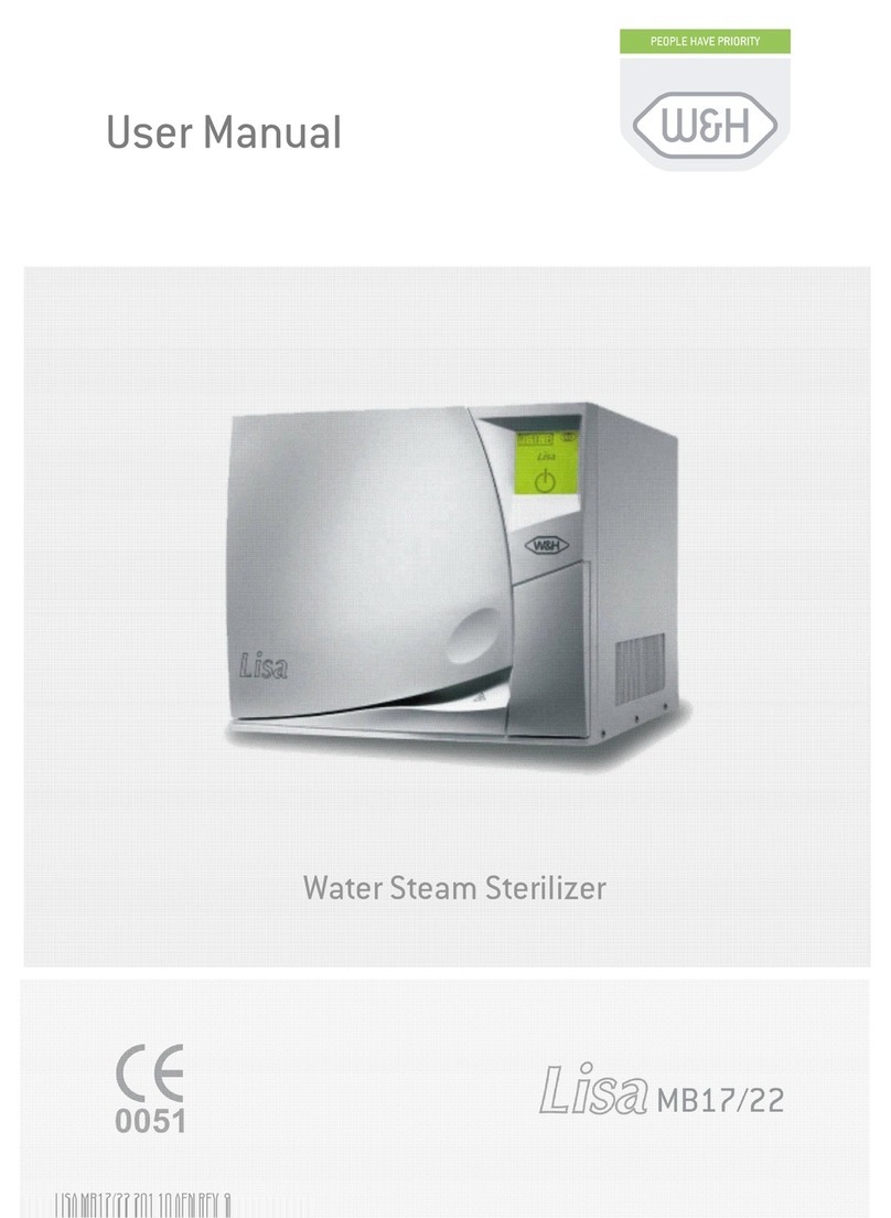 W & H Lisa MB 17 user manual