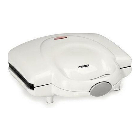 Princess NICE PRICE SANDWICH MAKER User manual