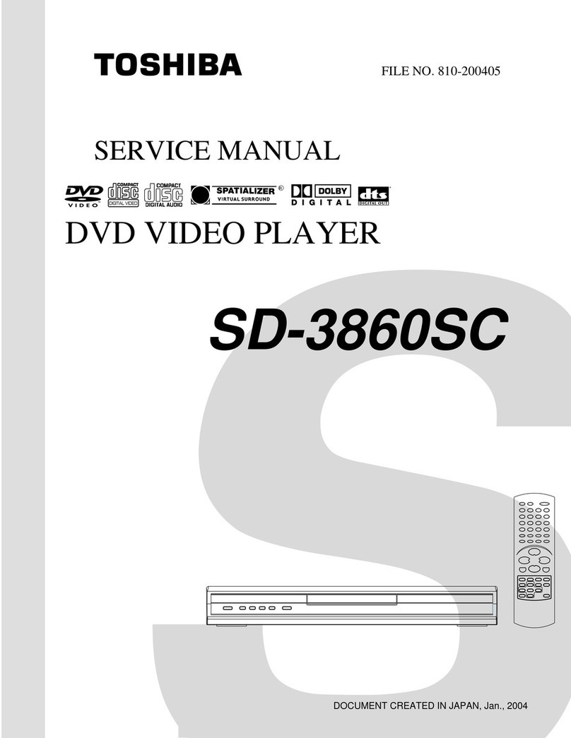Toshiba SD-3860SC User manual