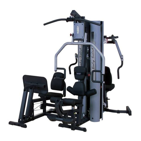 Body Solid G9S Assembly instructions