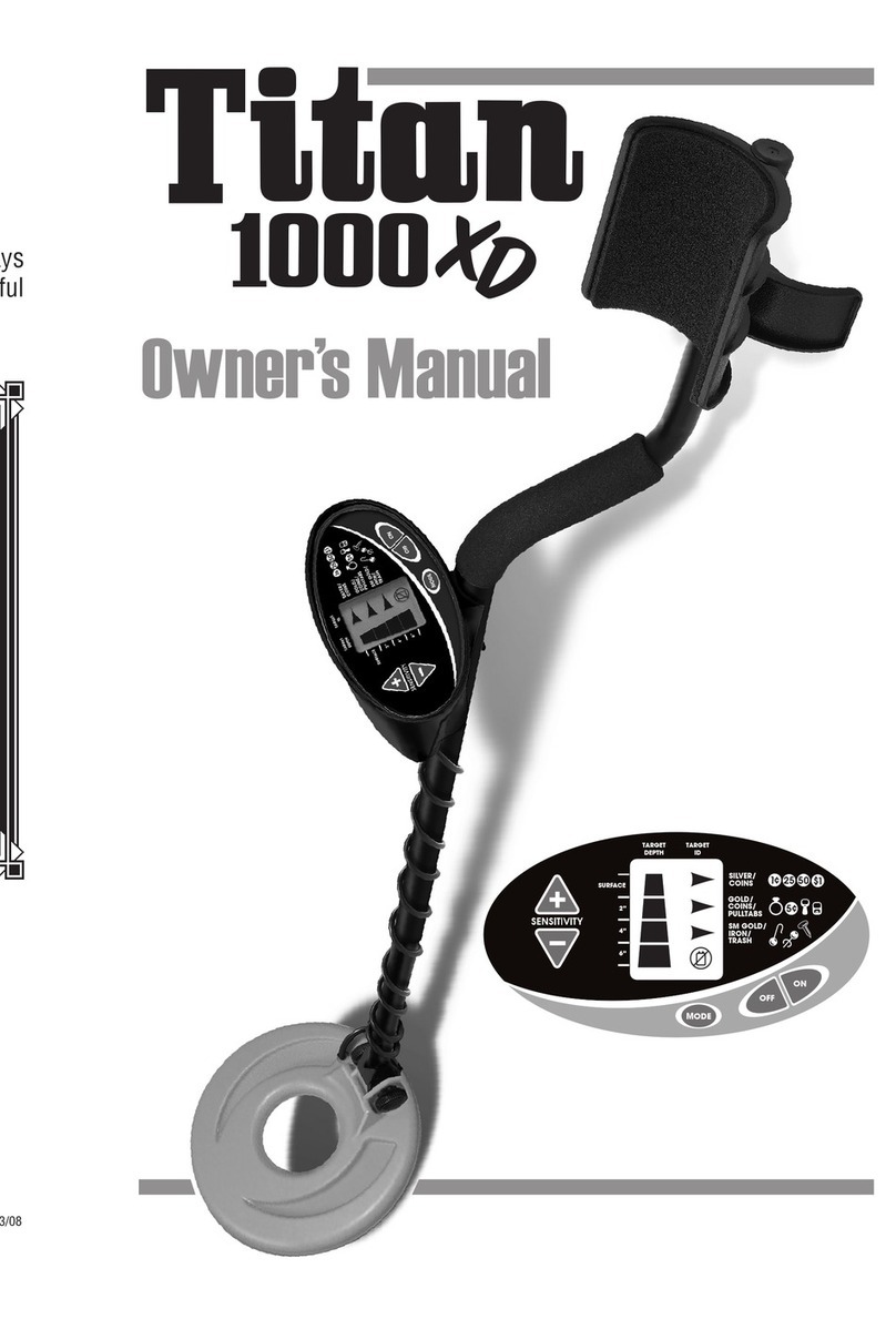 Titan 1000 XD owner's manual
