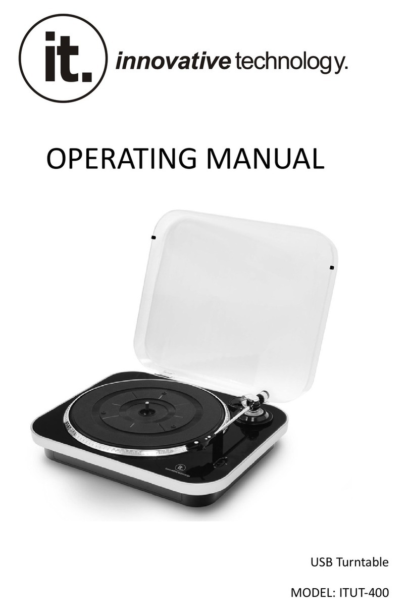 Innovative Technology ITUT-400 User manual