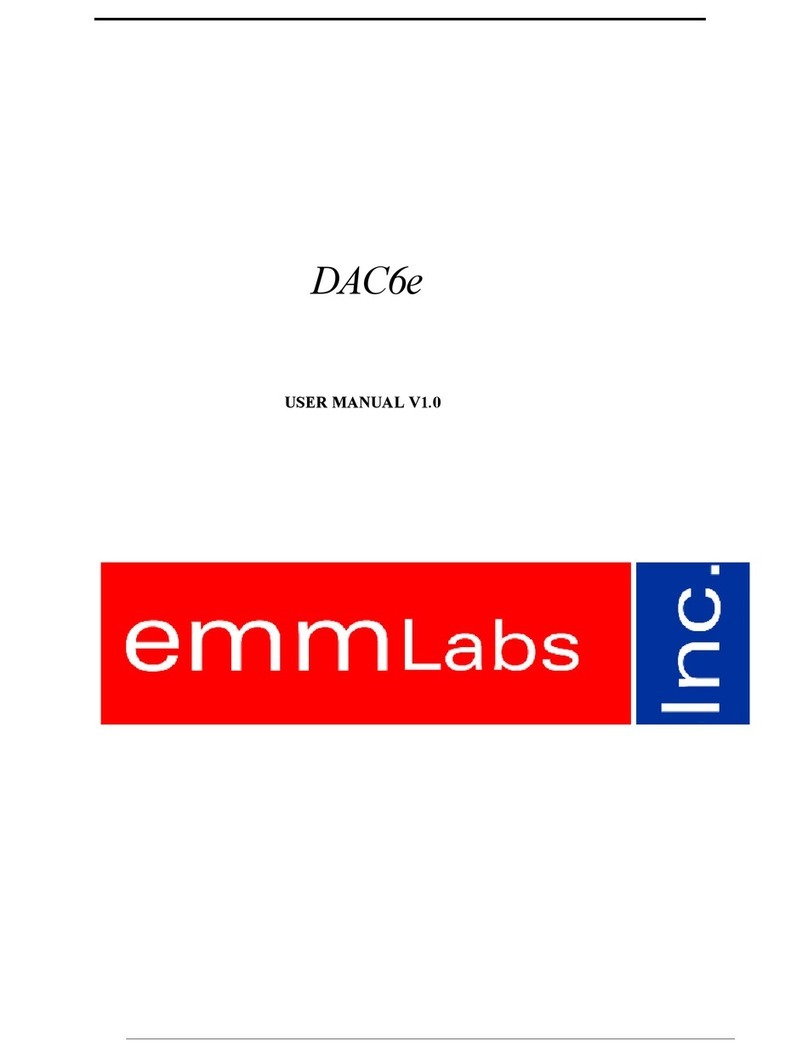 EMMLabs DAC6e user manual