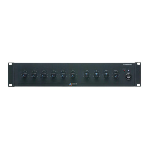 AUSTRALIAN MONITOR AMIS250 Series User manual