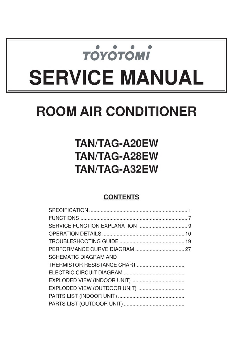 Toyotomi TAN-A20EW User manual Toyotomi TAN-A20EW User manual