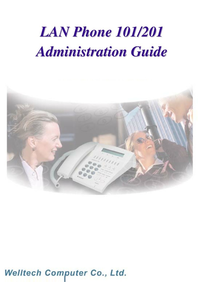 WELLTECH 101 Administration guide
