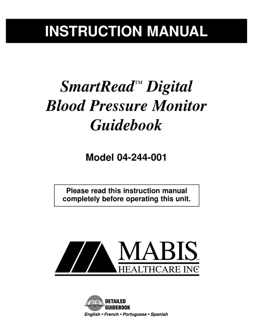 MABIS SmartRead 04-244-001 User manual