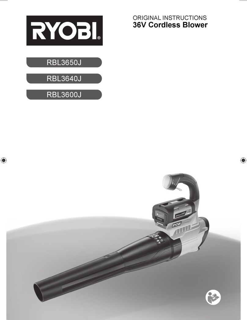 Ryobi RBL3650J Original instructions