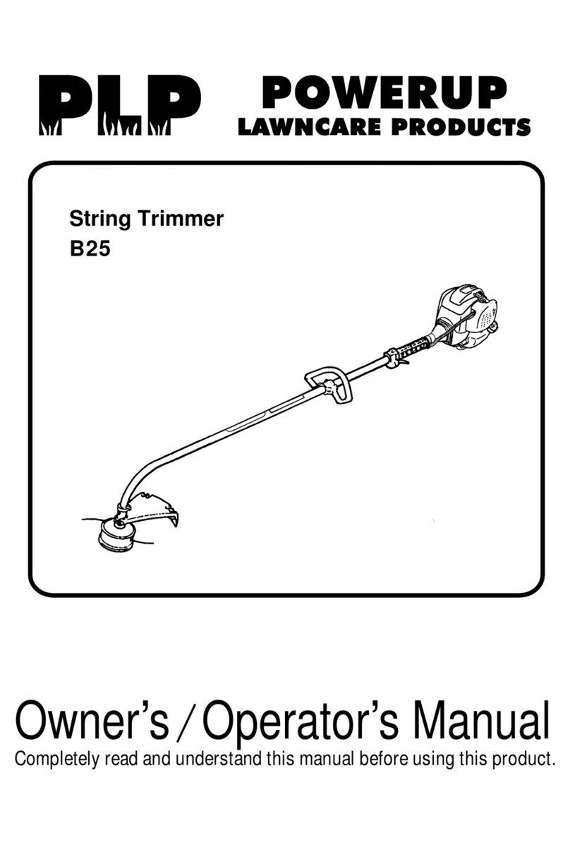 Powerup Lawncare Products B25 Operator's manual