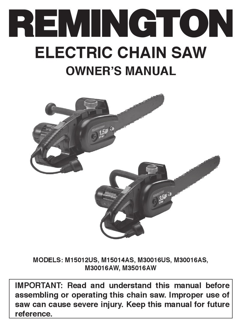 Remington M15012US User manual
