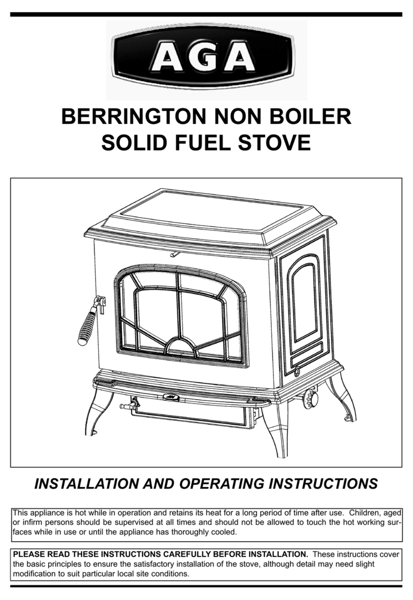 AGA BERRINGTON NON BOILER User manual
