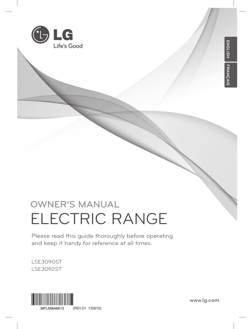 LG LSE3090ST User manual