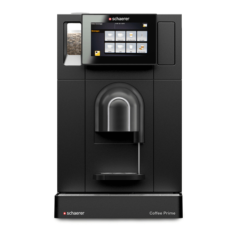Schaerer Coffee Prime User manual
