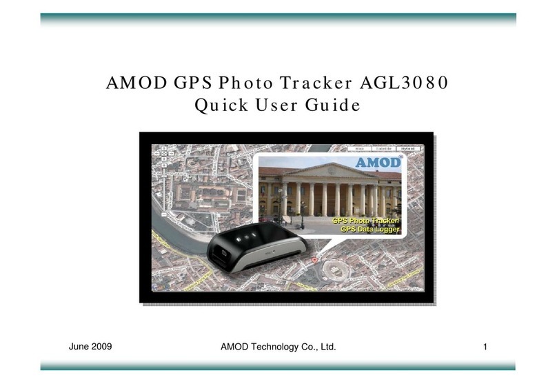 AMOD AGL 3080 Quick user guide