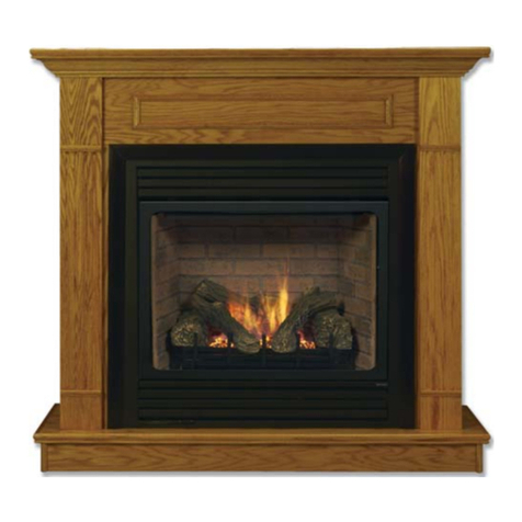 Monessen Hearth Direct Vent Gas Fireplace BDV300 User manual Monessen Hearth Direct Vent Gas Fireplace BDV300 User manual