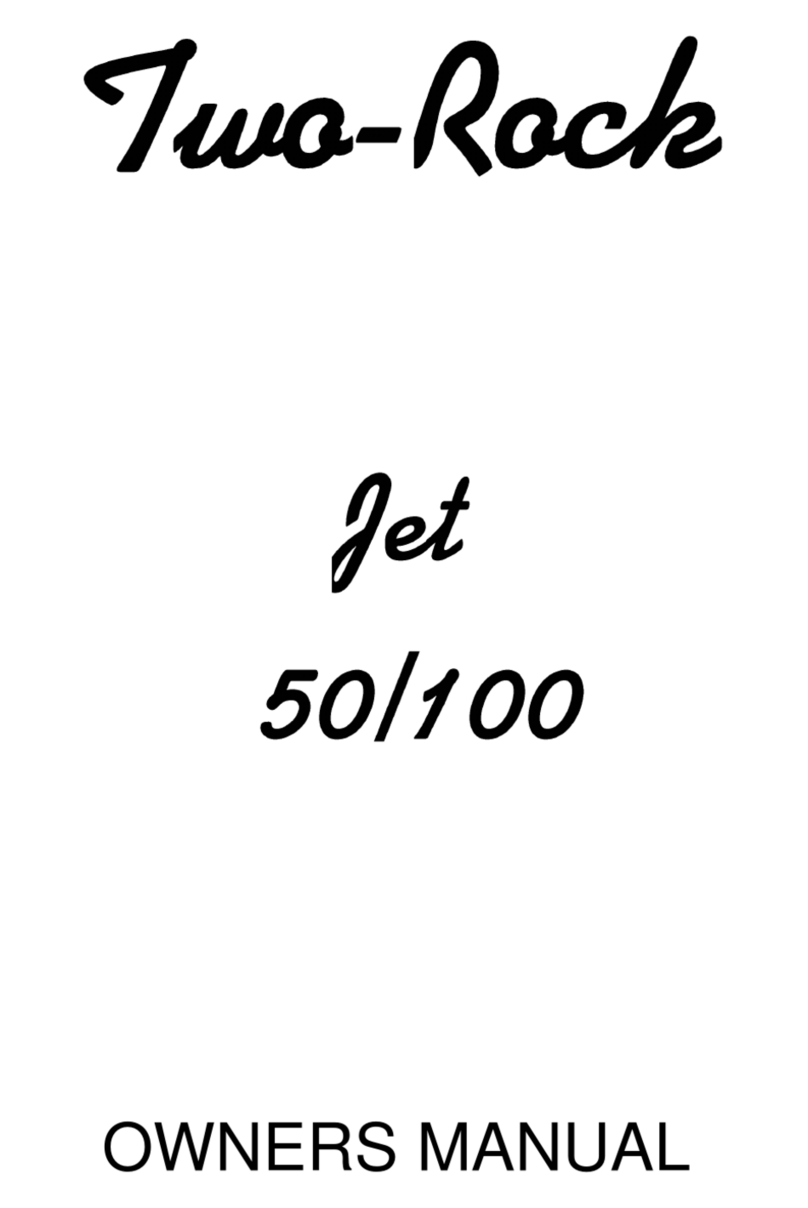 Two-Rock Jet 100 owner's manual