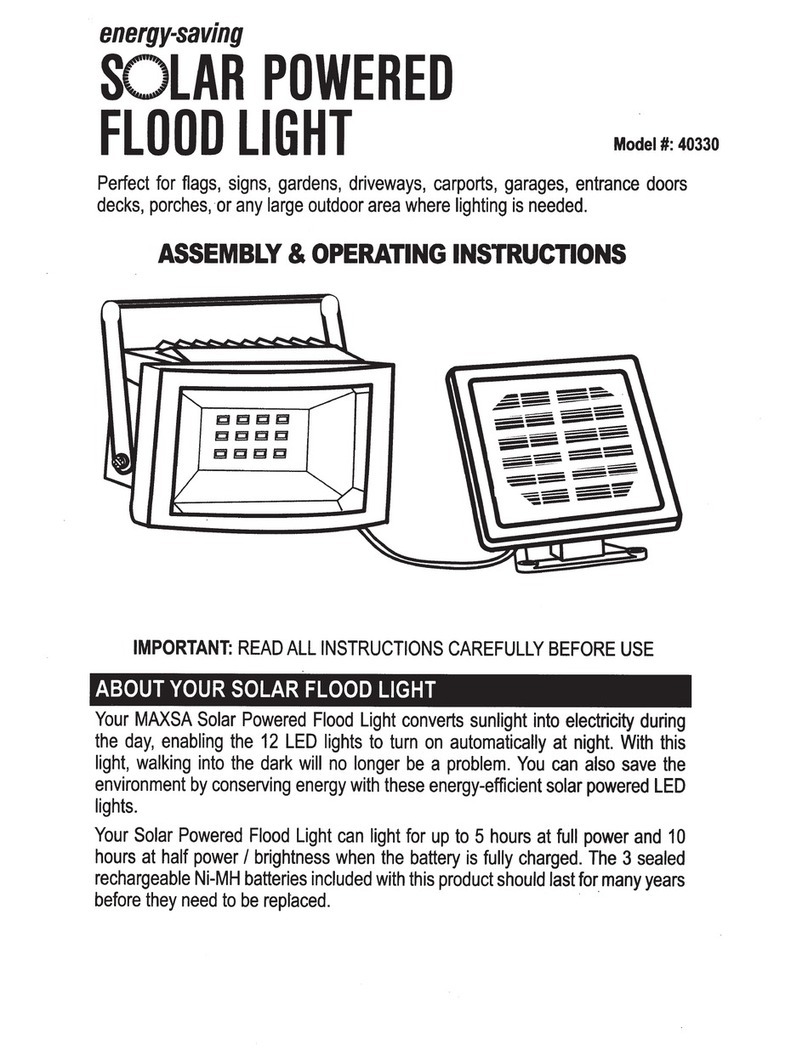 MAXSA 40330 operating instructions