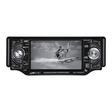 Clatronic AR 773 DVD/TFT instruction manual