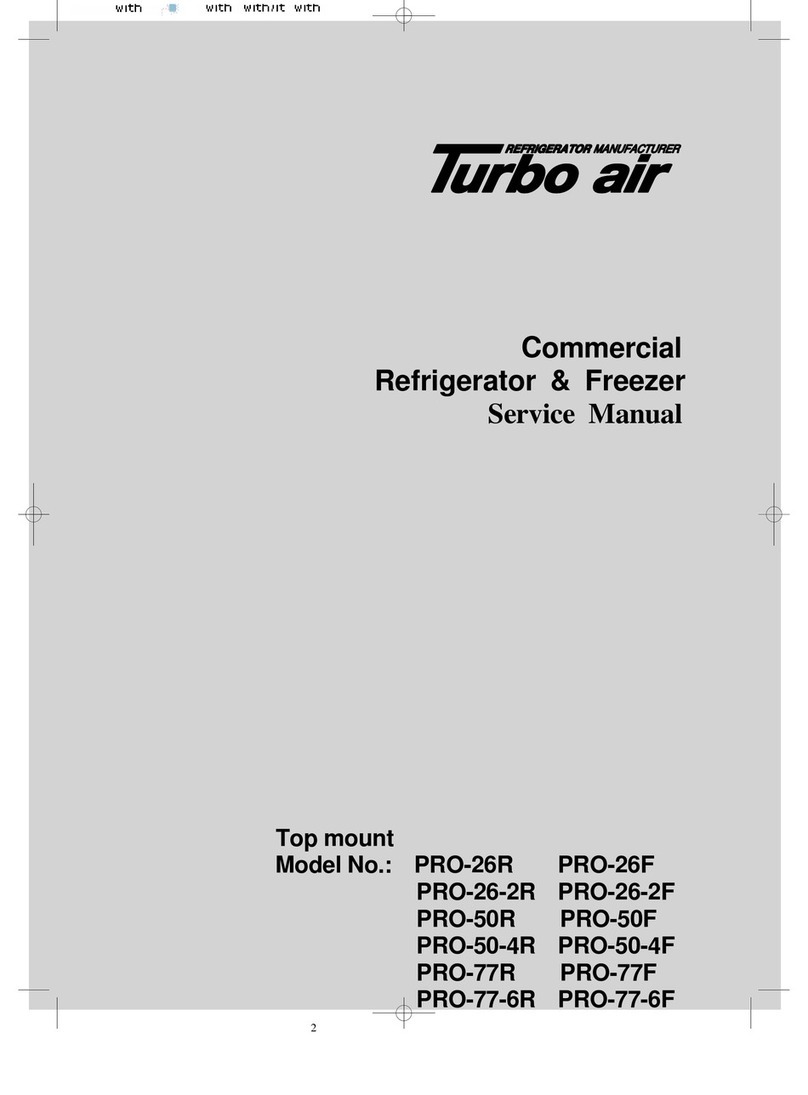Turboair PRO-26R User manual