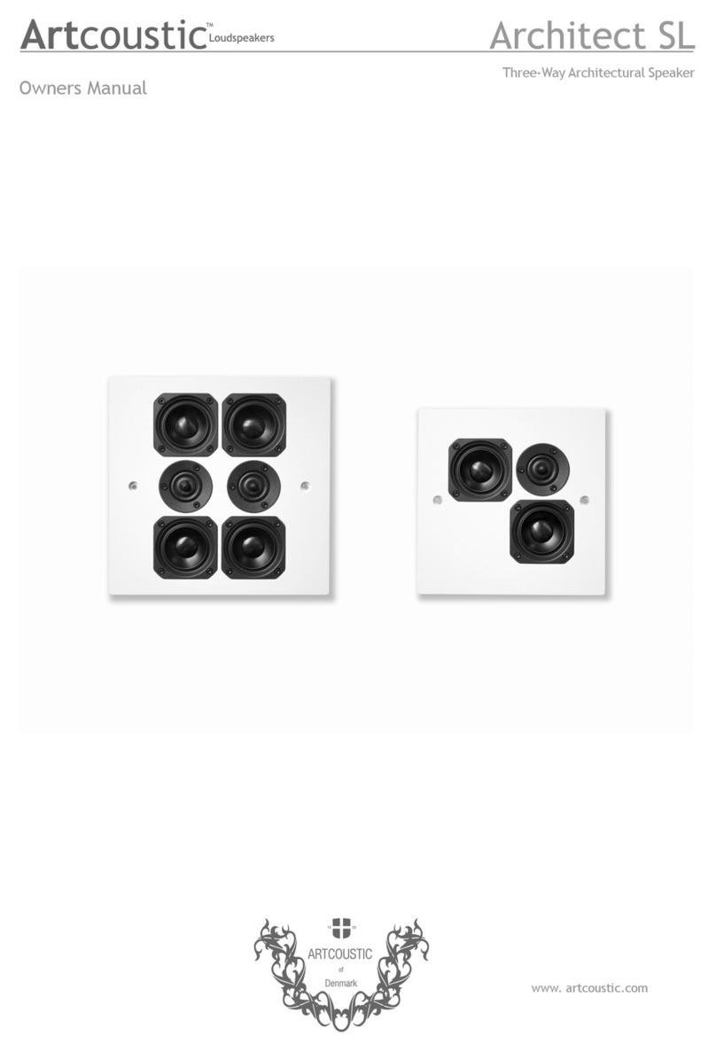 Artcoustic Duo SL User manual