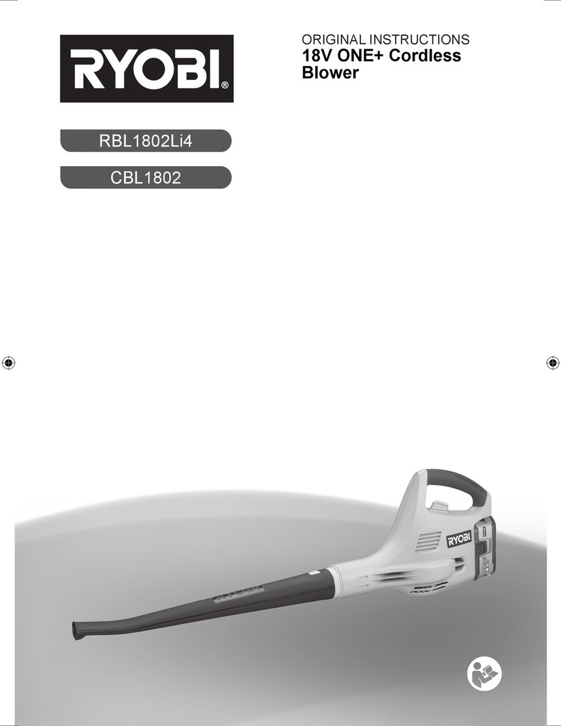 Ryobi RBL1802Li4 Original instructions