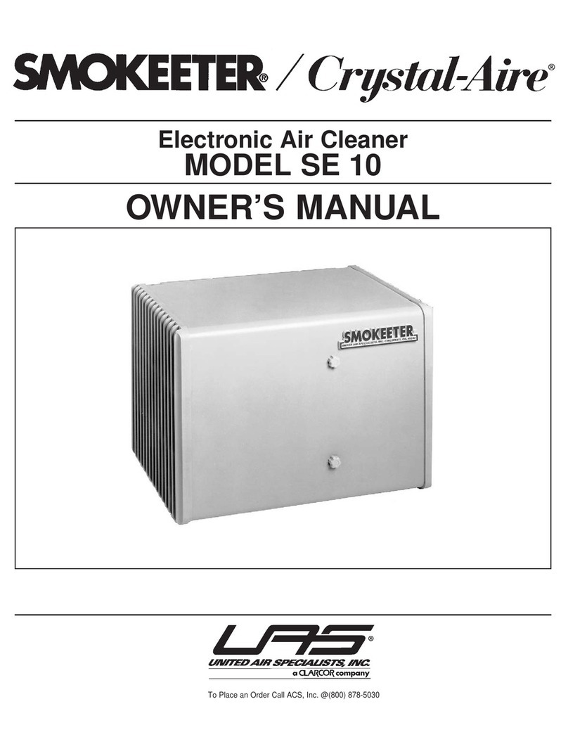 Smokeeter SE 10 owner's manual