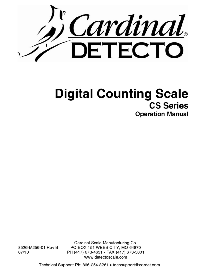 Cardinal CS Series User manual