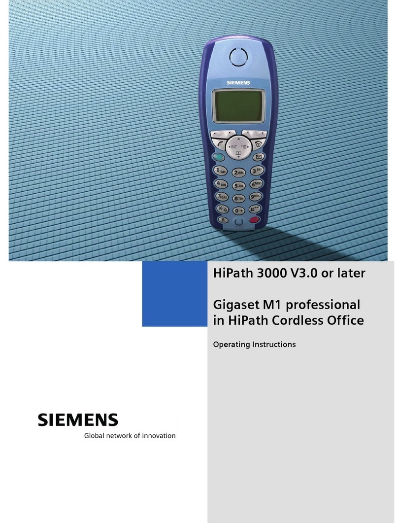Gigaset 3000 V3.0 User manual