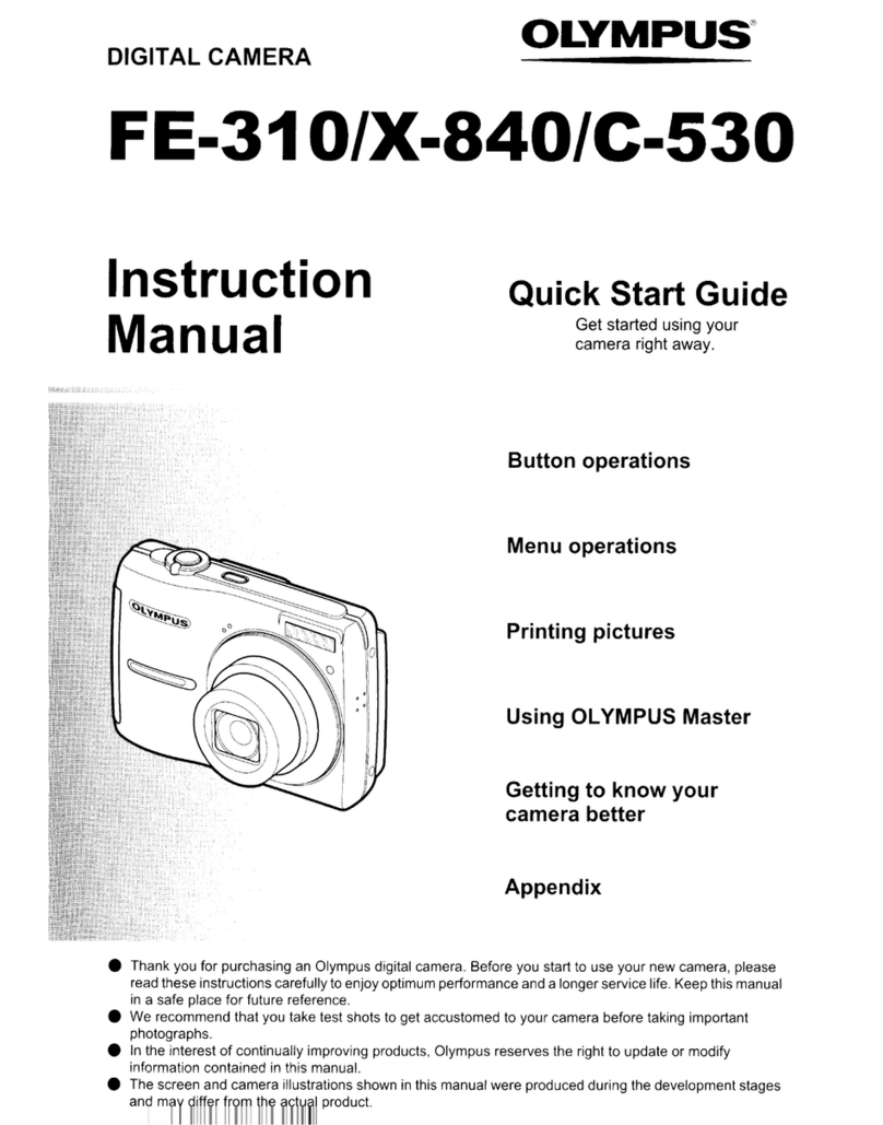 Olympus X-840 instruction manual