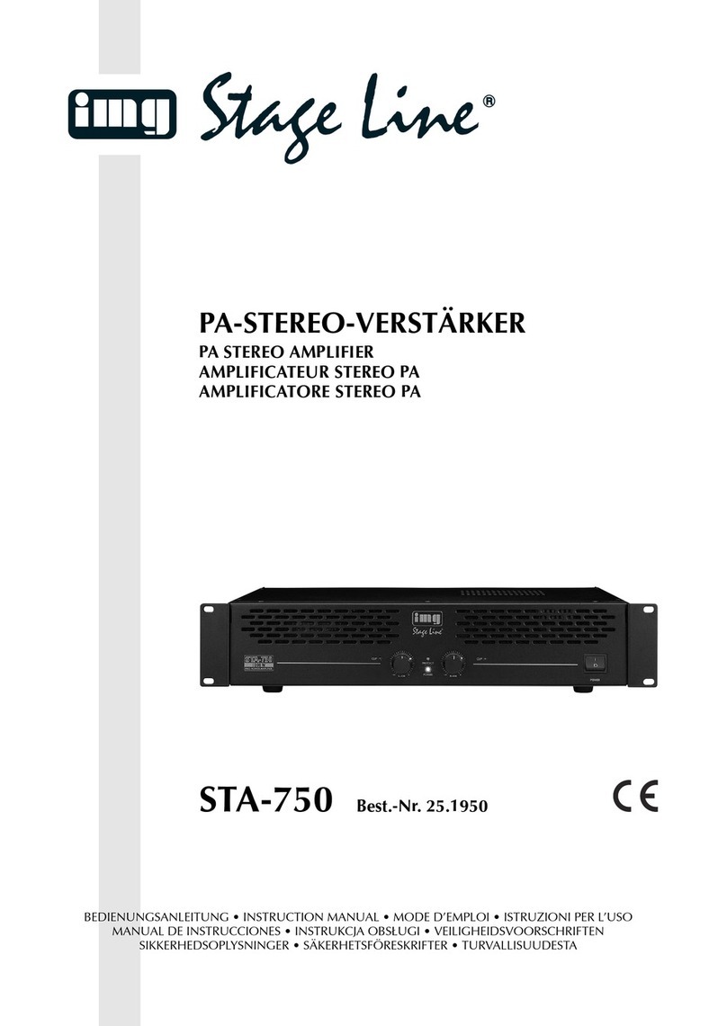 Stageline STA-750 User manual