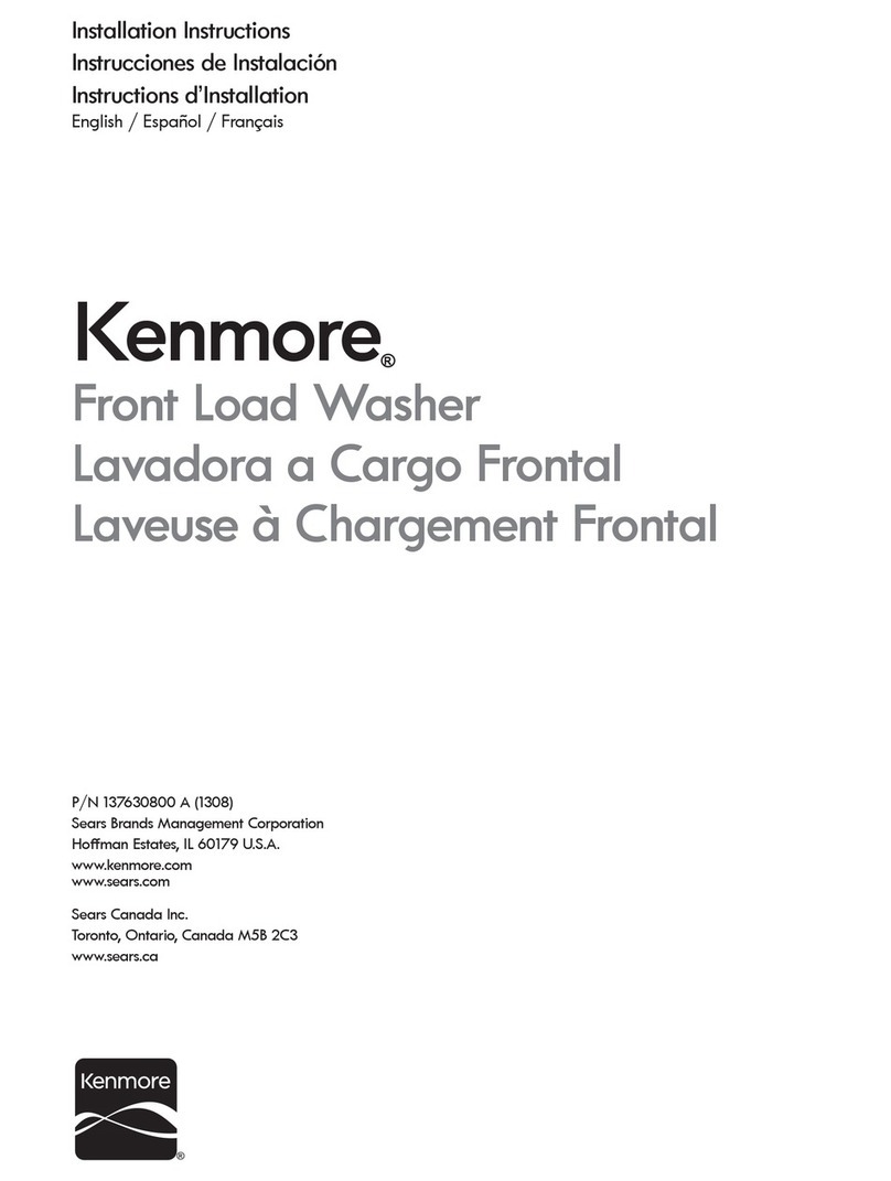 Kenmore 137630800 A User manual