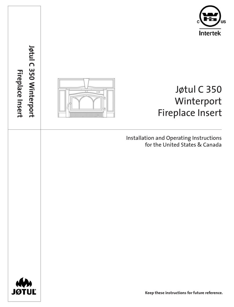 Jøtul C 350 User manual