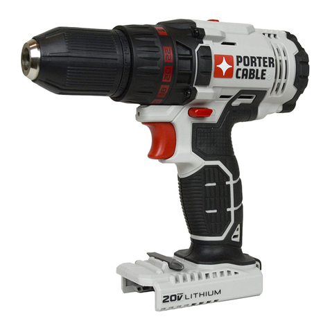 Porter-Cable PCC601 instruction manual