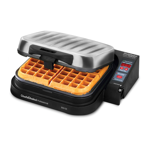 Chef's Choice Belgian WafflePro 850 instructions