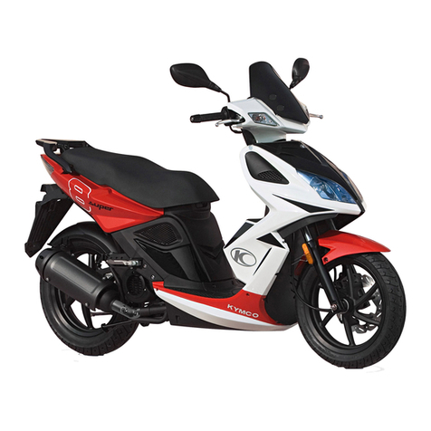 KYMCO Super 8 50 User manual