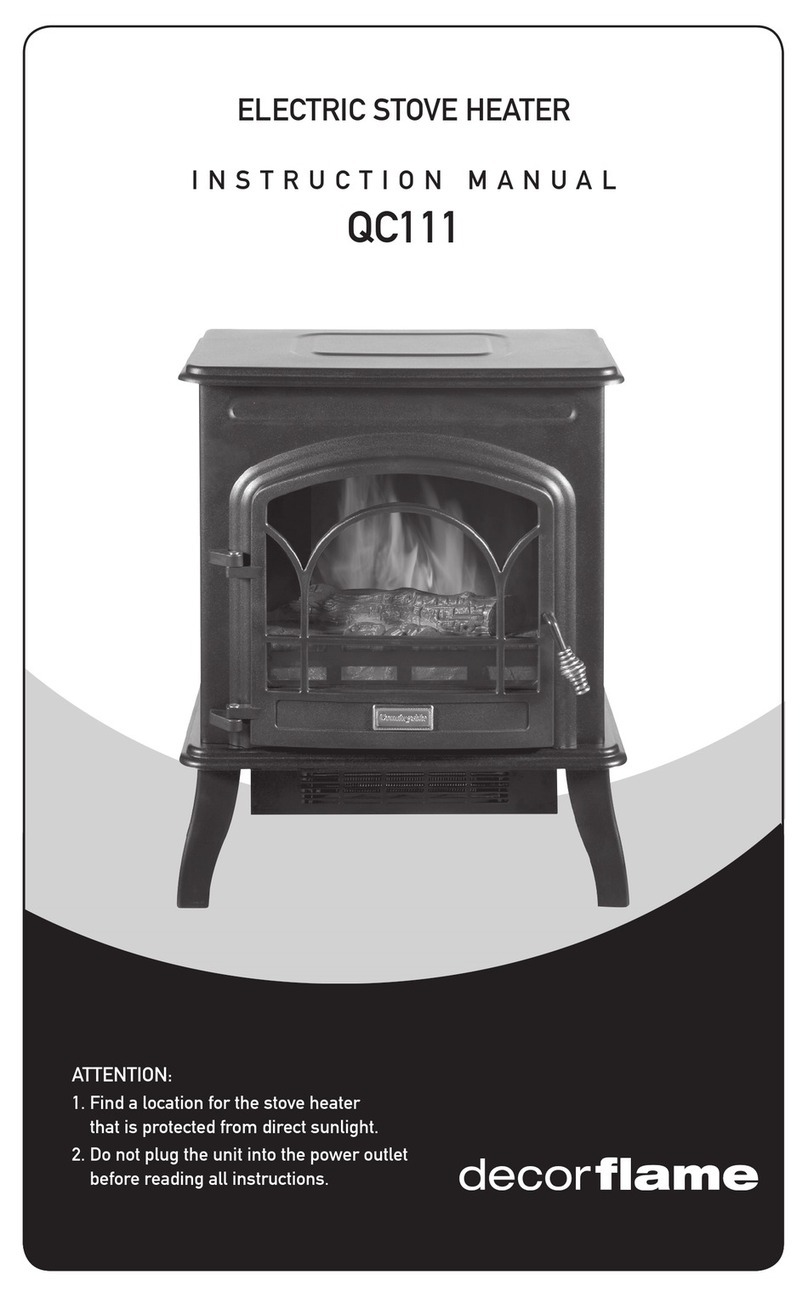 decorflame QC111 instruction manual