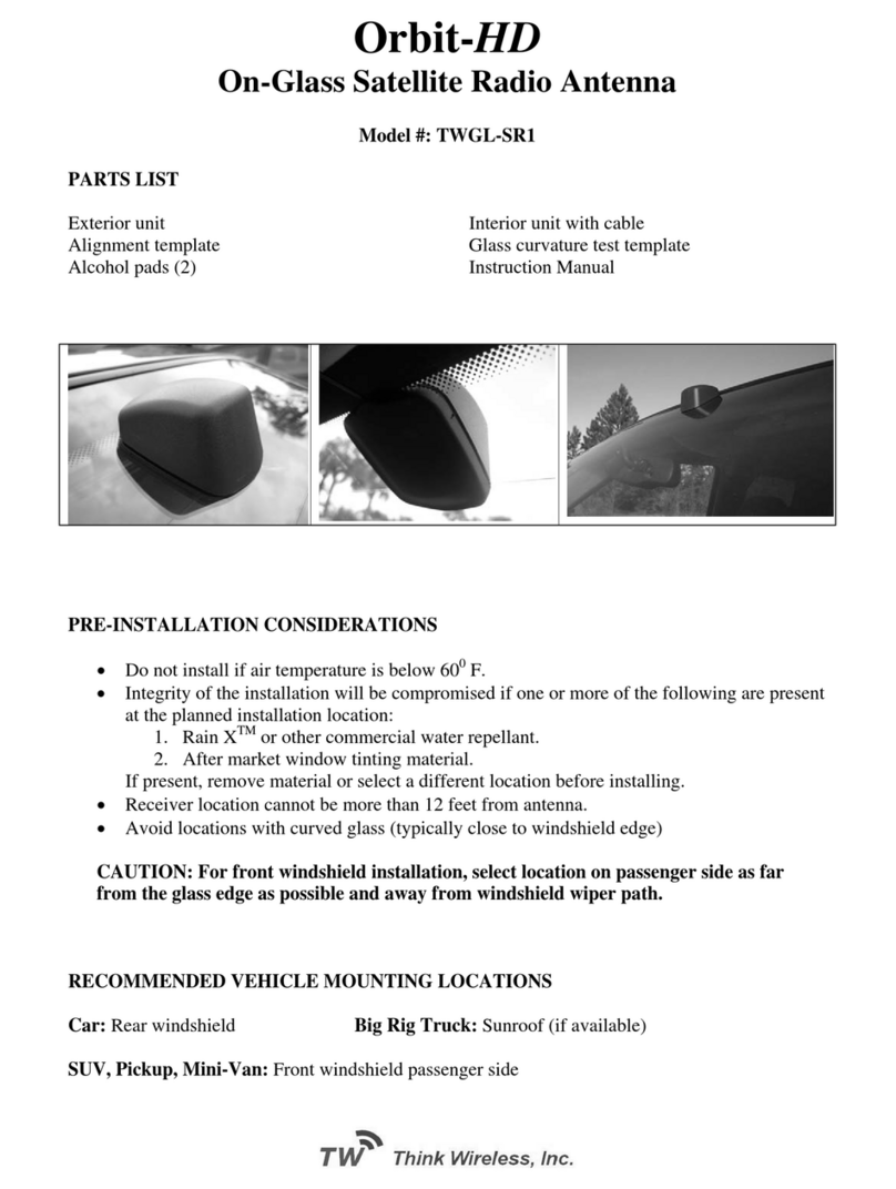 Think Wireless Orbit-HD TWGL-SR1 user guide