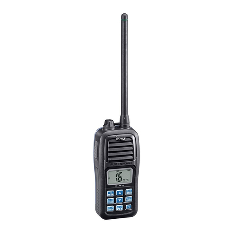 Icom IC-M24 User manual Icom IC-M24 User manual