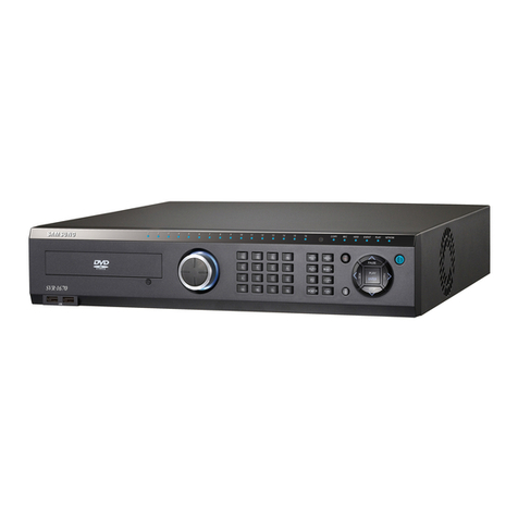 Samsung SVR-1670 User manual