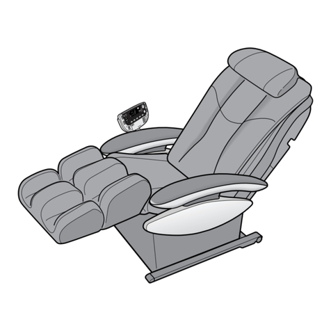 Panasonic EP3203 - MASSAGE LOUNGER - MULTI-LANG operating instructions Panasonic EP3203 - MASSAGE LOUNGER - MULTI-LANG operating instructions