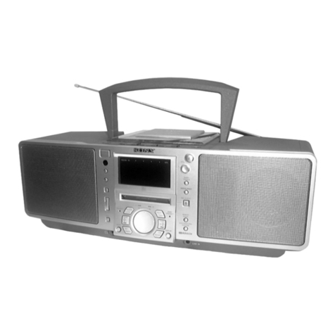 Sony ZS-M50 Service manual