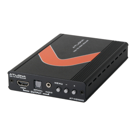 Atlona AT-HD500 user manual