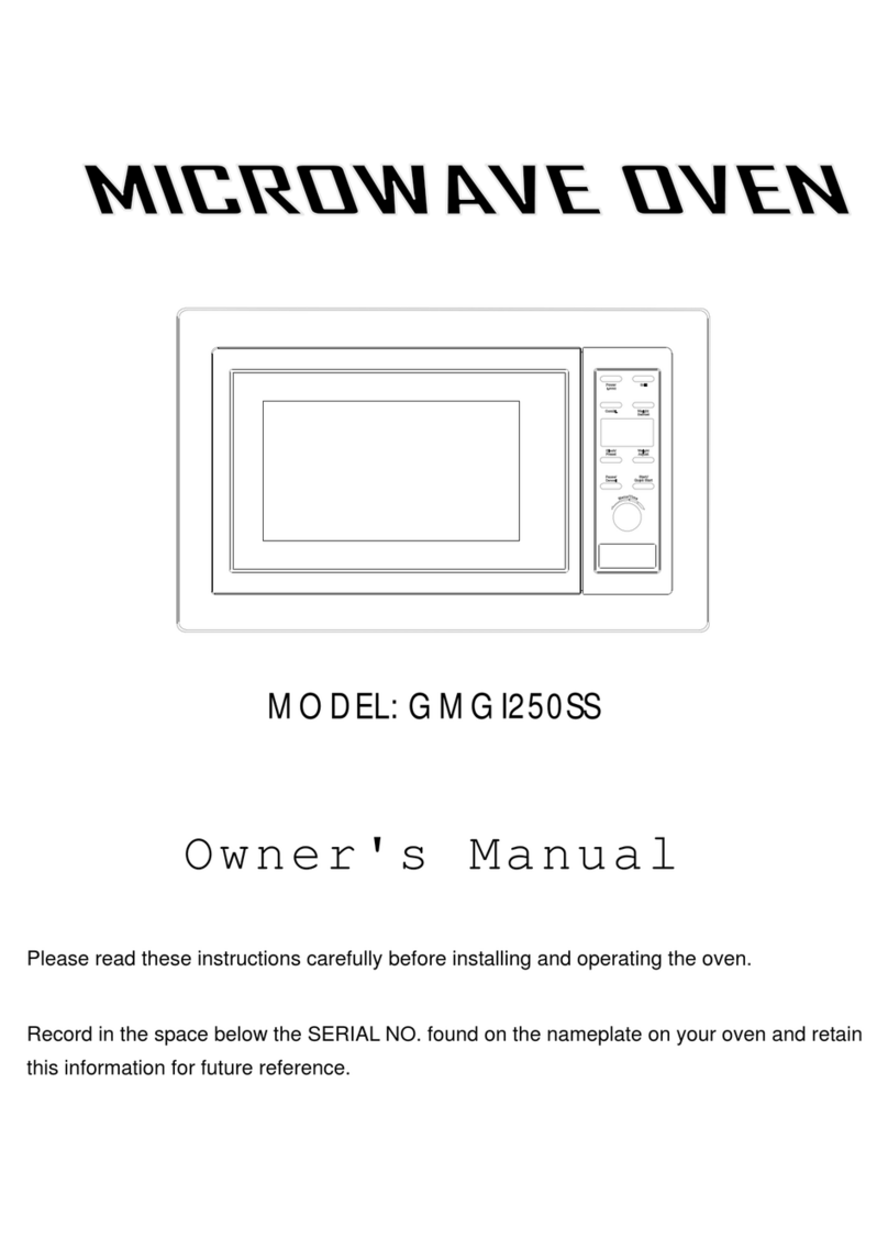 Baumatic GMGI250SS User manual