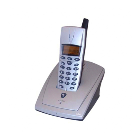 AEG D 7000 User manual