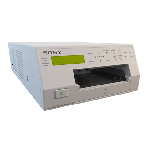 Sony UP25MD User manual
