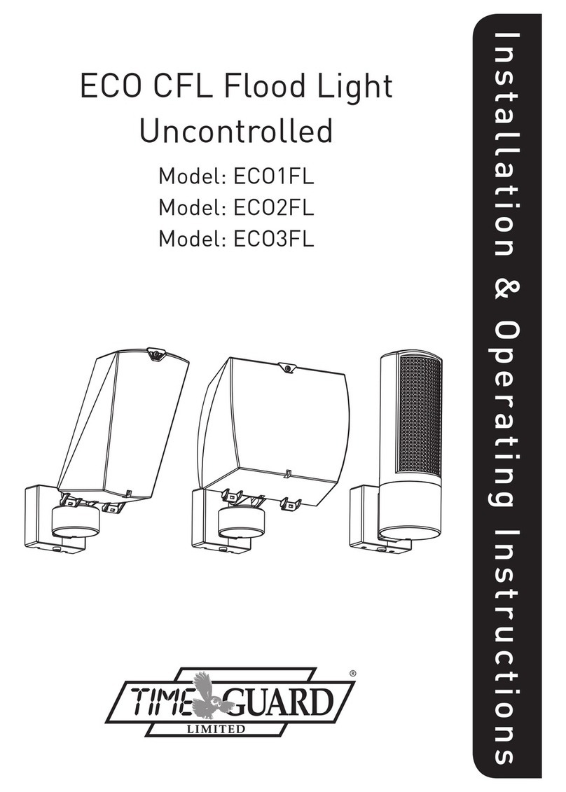 Timeguard ECO1FL Installation and operating instructions Timeguard ECO1FL Installation and operating instructions