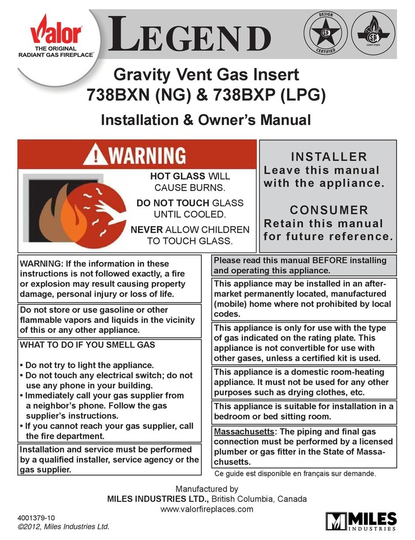 Miles Industries 738BXN (NG) Operating instructions Miles Industries 738BXN (NG) Operating instructions
