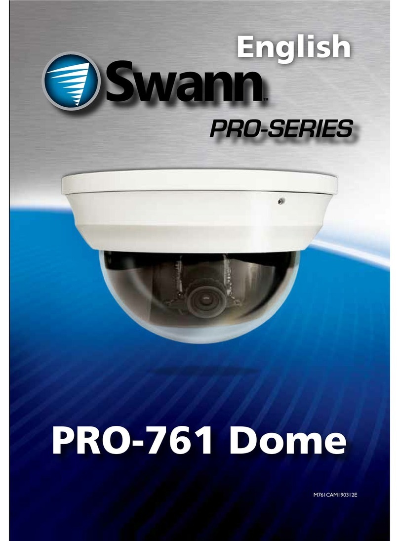 Swann PRO-761 Dome User manual Swann PRO-761 Dome User manual