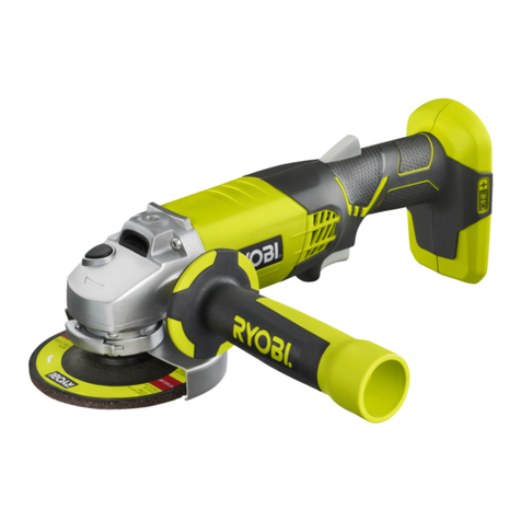 Ryobi R18AG4115 User manual