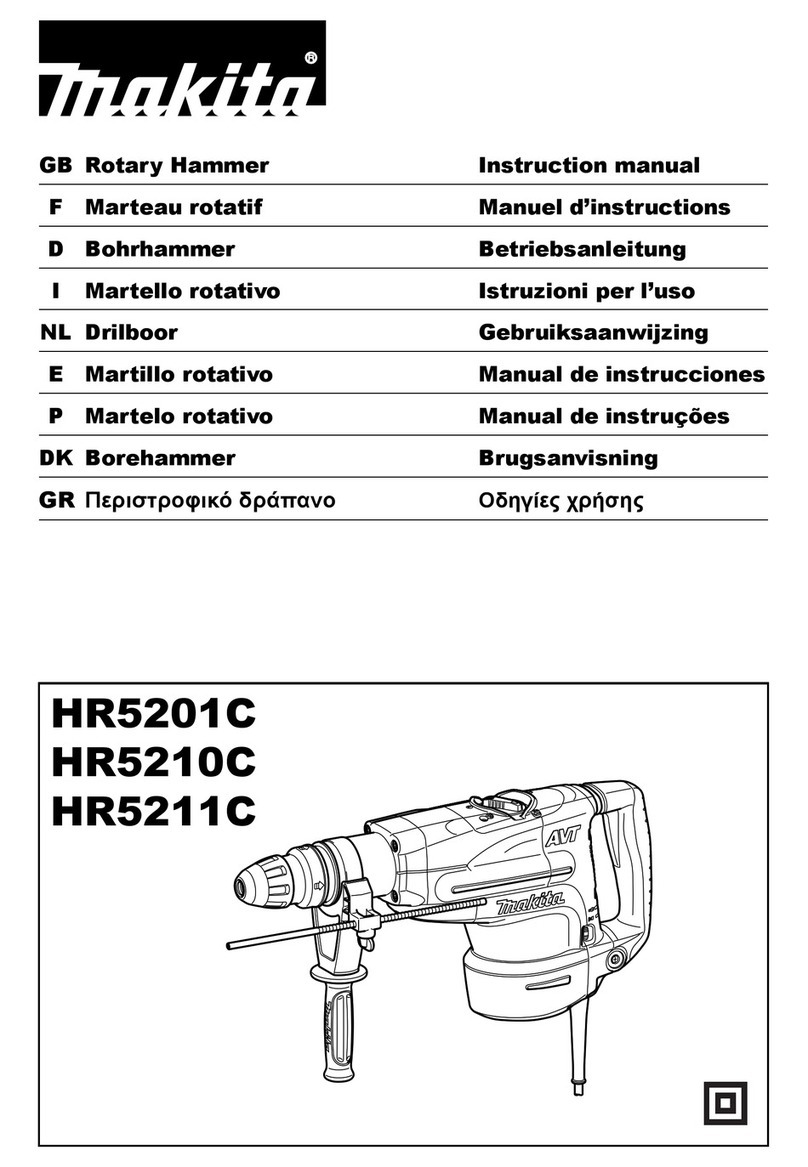 Makita HR5201C instruction manual